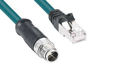 工业以太网线（M12X 编码8P /RJ45）